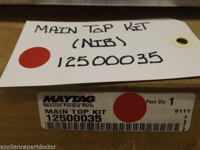 Maytag Stove 12500035 Main Top Kit NEW IN BOX Maytag Stove 12500035 Main Top Kit NEW IN BOX